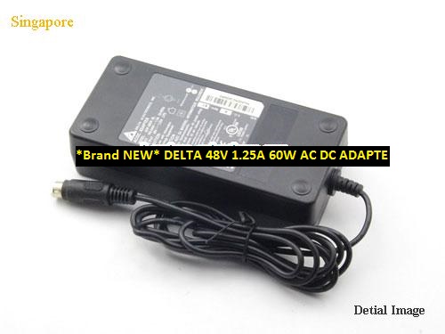 *Brand NEW* DELTA NU60-F480125-I1 ADP-48DR BL ADP-48DR 48V 1.25A 60W AC DC ADAPTE POWER SUPPLY